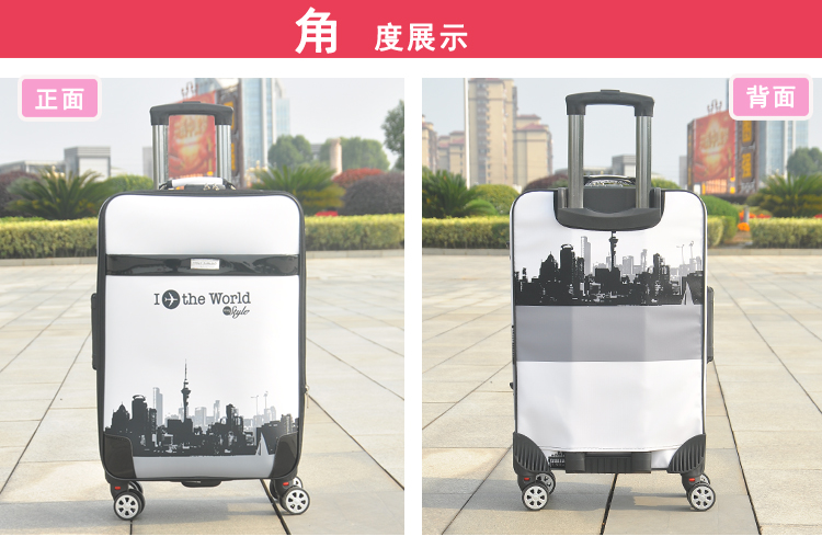 Vỏ xe đẩy 24 inch vạn năng bánh xe nữ mật khẩu vali nam 26 inch vali công suất lớn vali 28 inch vali xiaomi passport