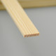 Pine rectangular wood strip camphor pine solid wood strip diy handmade model material side length 2*5mm