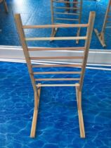 Children's rehabilitation ladder chair ladder chair ladder back chair high back solid wood chair ladder back frame rehabilitation equipment