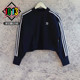 ADIDAS clover sweatshirt ແອວສູງແມ່ຍິງສັ້ນ DH27593131ED6583DU2353