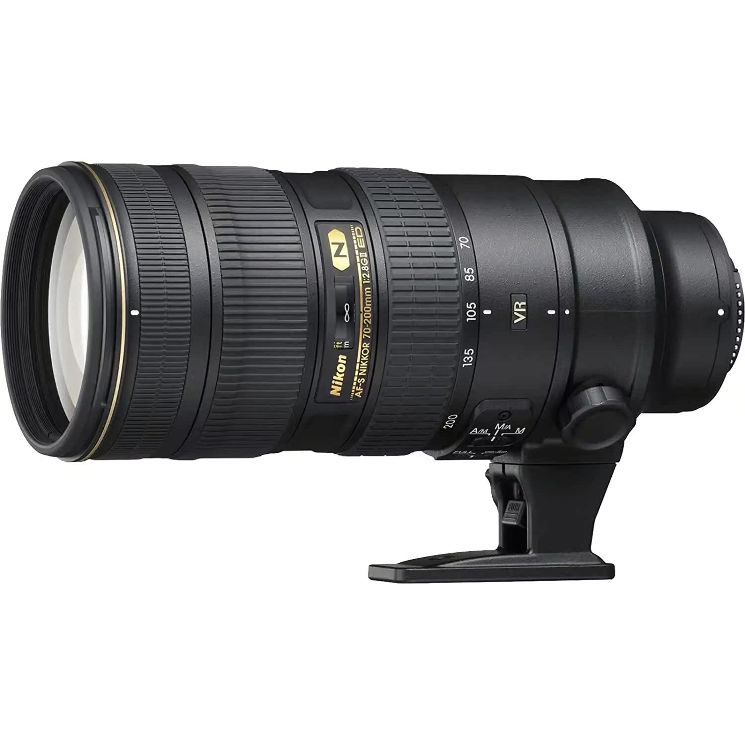 Nikon 70-200 F2 8G II VR Second-generation Big Bamboo Cannon Telephoto Zoom Lens Can Be Changed Purchase Warranty 1 Year