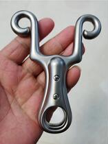 Titanium - yi outdoor titanium alloy TC21 CNC traditional slingshot is gradually non - fast - pressing non - willow wave