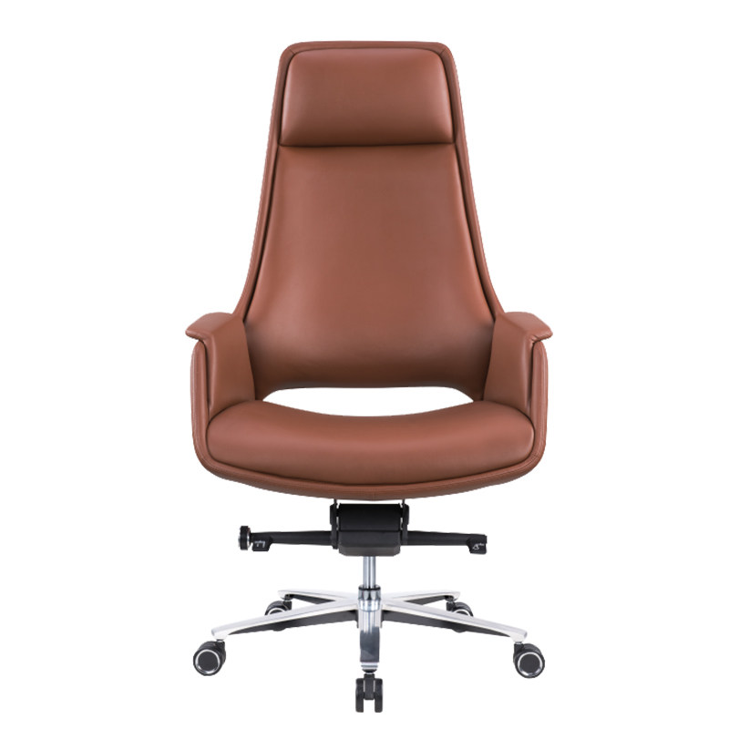 First benches Chair Genuine Leather Office Chair Can Lounge Chair Office Brief Modern Computer Chair Conference Fixed Chair