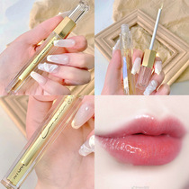 XIYUAN Camellia lip essence care oil repair lips to remove dead skin dry crack moisturizing lips colorless men and women