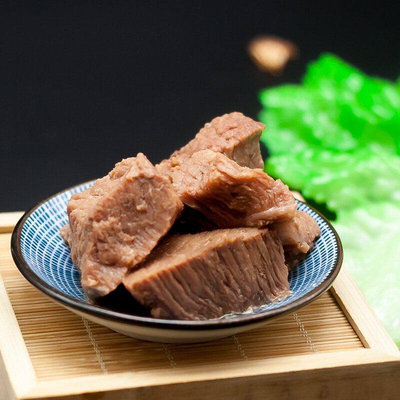 Beidaihe braised beef canned 178g 340g 397g *4 cans combination of outdoor ready-to-eat rice original factory