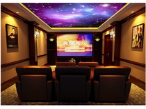 Design and installation of Xiamen (Fujian) intelligent audio-visual control system private home theater 5 1 audio package