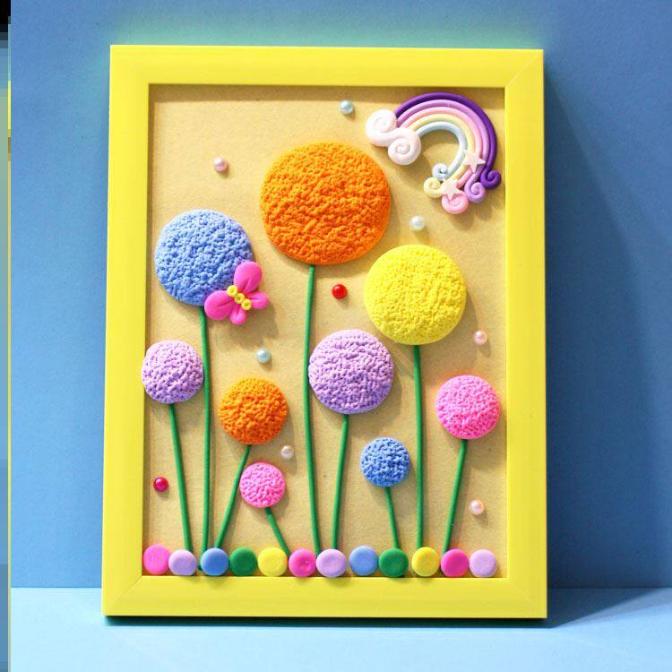 Clay works creative hand - made clay 51 Labor Day material package diy tool artificial artifacts space clay paint set