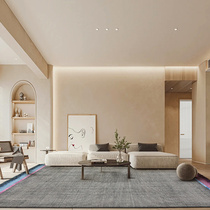 Nordic light luxury wool carpet Living room Modern simple household bedroom Rectangular sofa Coffee table mat Bedside blanket