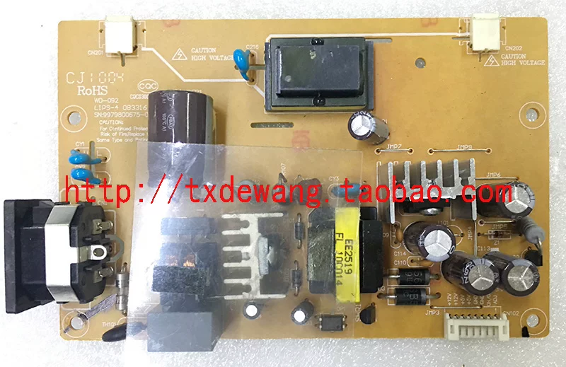 Плата питания TDY-20L82A LM2080W LM1980W LM1880W, высоковольтная плата WD-092