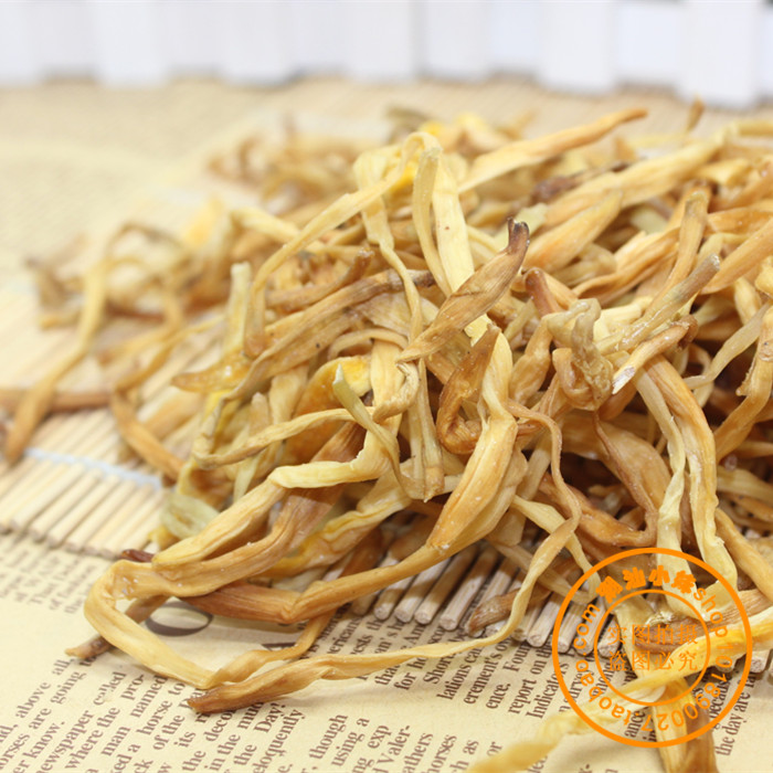 Chaoshan Farmhouse Pure Natural Dry Goods Yellow Flowers Vegetable Gold Needle Vegetable Soup With Good Seasoning