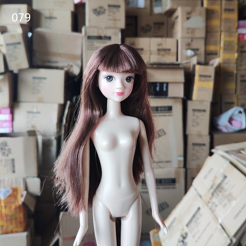 Có thể búp bê trần búp bê đầu cơ thể Lijia OB BJD Blythe Xiaobu Xinyi phụ kiện búp bê bup be nga
