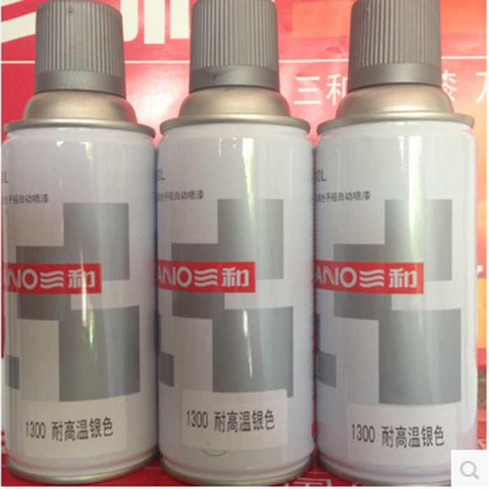 Sanhe High-Temperature Resistant Automatic Spray Paint Black Silver Heat Resistance Temperature 350 ℃ Hand Spray Paint High Temperature Resistant Paint Sanhe High-Temperature Resistant Automatic Spray Paint Black Silver Heat Resistance Temperature 350 ℃ Hand Spray Paint High Temperature Resistant Paint