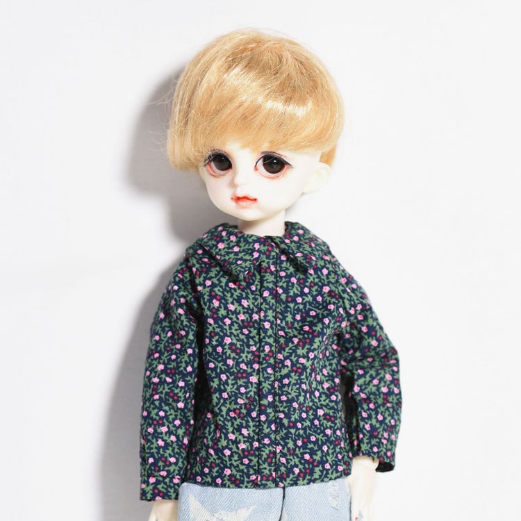 1 6 điểm 4 điểm BJD.SD sáu điểm quần áo búp bê phụ kiện bông áo sơ mi lỗ jeans mới tại chỗ bup be chi bi