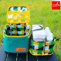 cls outdoor portable seasoning box Picnic oil bottle set Travel camping seasoning bottle Seasoning jar Seasoning bottle Vinegar bottle