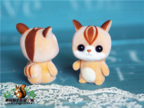 (Oreo)Squirrel Rabbit Panda Shiba Inu Cat doll doll decoration key chain bjd pet