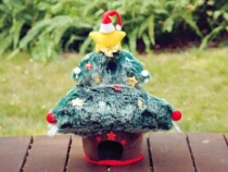 (Oreo)Squirrel honey bag glider mink flying squirrel Chinchilla cotton nest Warm toy Christmas Tree nest