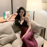 Сексуальная летняя кружевная шелковая пижама, изысканный стиль, эффект подтяжки