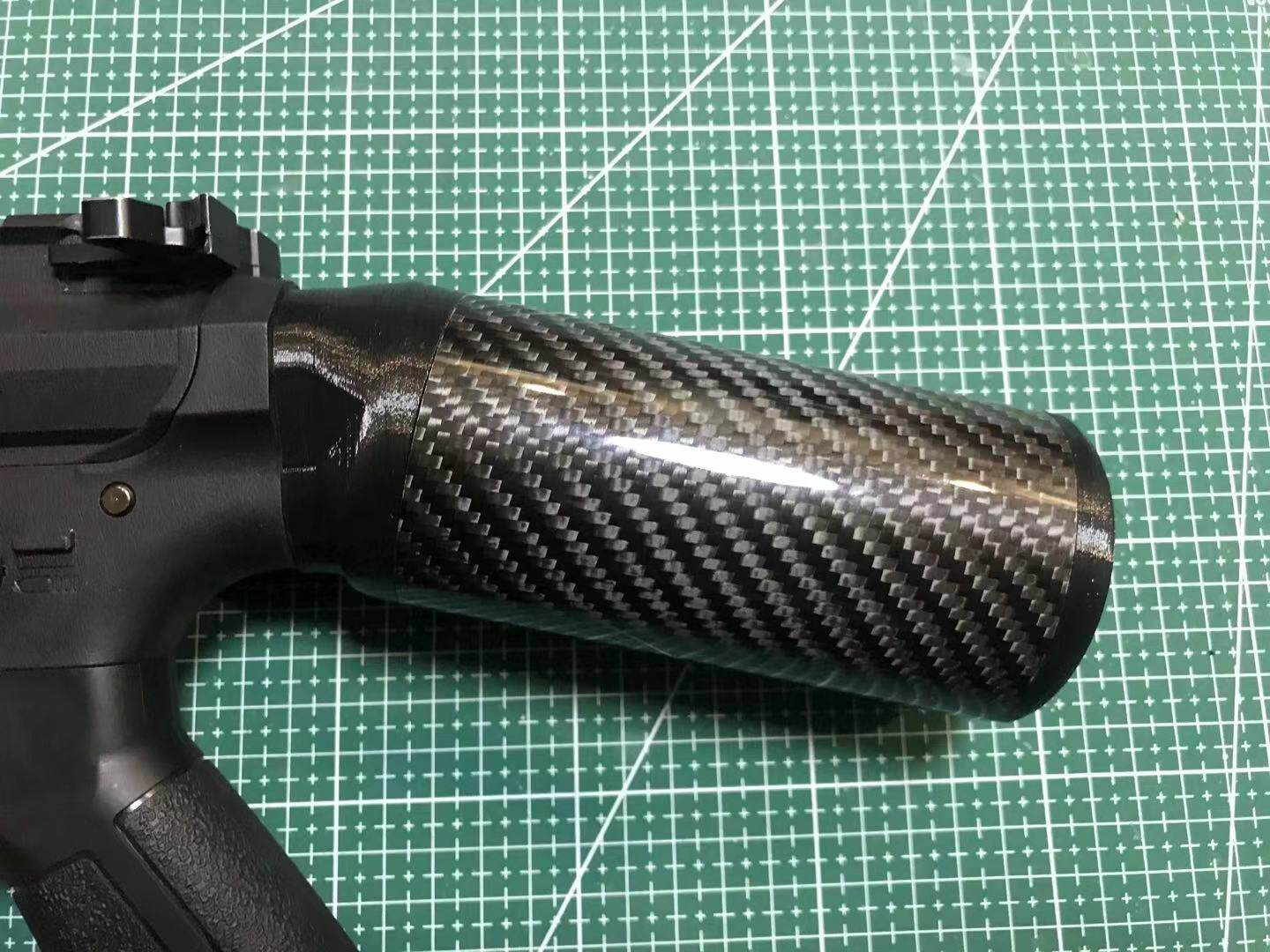 Tail turn carbon fiber battery bottle 15 degrees