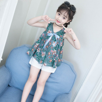 Girls Summer Clothes 2020 New Fashion Set 5 Childrens Clothes 6 Girls 7 Girls 8 Summer 9 Short Sleeves 11 Han Tide 3