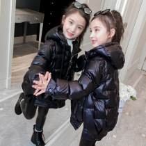 Girls cotton free from washing winter cotton cotton cotton cotton cotton cotton cotton jacket thickened down cotton coat black cotton cotton black cotton cotton