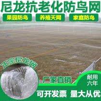 Bird net Cherry grape fruit tree orchard bird-proof net loach fish pond protection nylon net breeding net