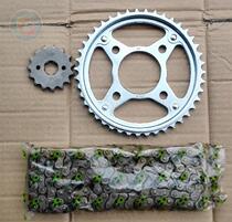 Suitable for new continental Honda SDH150-15 CBX150 sets of chain chain teeth disc size flying sprocket chain gear