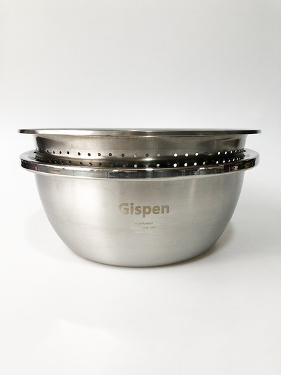 XMAN+ stocks multi-functional drain basin, stainless steel vegetable basin, household fruit basket and noodle baking dish fruit basin