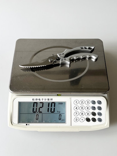 XMAN+ stock barbecue scissors, household kitchen chicken bone scissors, commercial alloy strong scissors, foreign trade final order