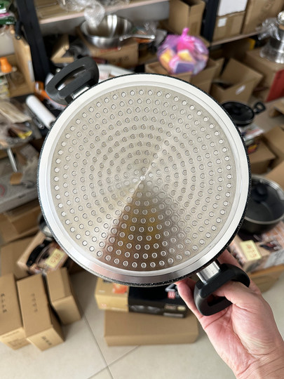 XMAN+ stocks 24CM soup pot, household stew pot, porridge cooking pot, non-stick pot, noodle cooking pot, export foreign trade final order