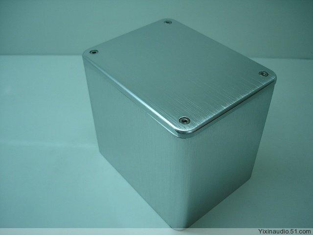 Yi Xin audio YX-1310 silver aluminum cow cover EI ring cow audio output potting shield aluminum cow cover