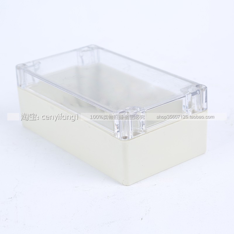 Instrument plastic shell Security monitoring power supply plastic waterproof box sealed box F2T:158*90*60