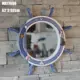 Lotus color 62CM helm mirror model