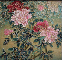 Dose painting custom gold powder painting graduation creation design sample custom-made pastel painting