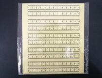 12cm transparent adhesive scale 12cm photographic scale