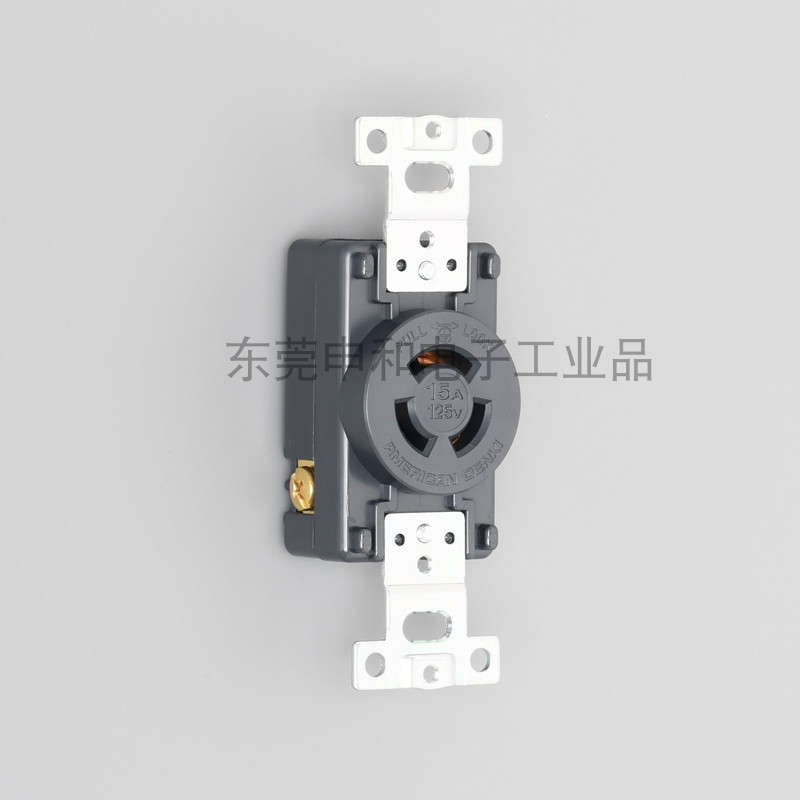 AMERICAN DENKI American motor industry socket 3110 American concealed motor socket 15A125V