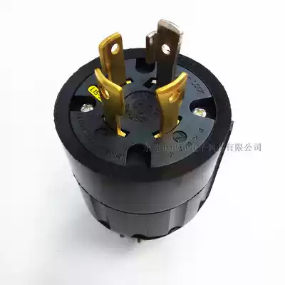 Aviation plug AMERICAN DENKI AMERICAN motor industrial plug 4322R-L15American plug 30A