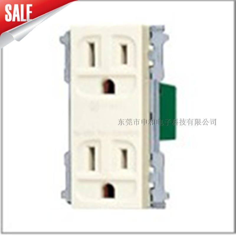 Original Loaded Panasonic Panasonic Industrial Socket WN15123 15A 125V Japan-style plug socket