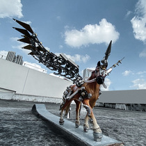 Mechanical party mutation unicorn two-dimensional hand toy metal Tide play ornaments creative gifts to send boyfriend