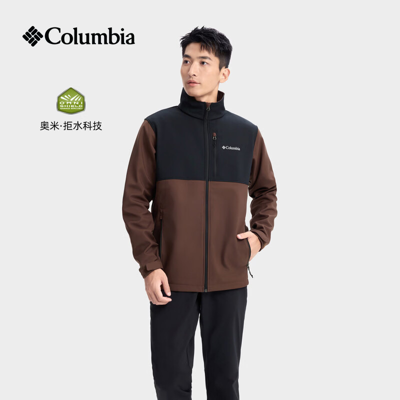 Columbia Men's Outdoor Water-Repellent Windproof Hiking Fleece-Lined Softshell Jacket We6044 Columbia Men's Outdoor Water-Repellent Windproof Hiking Fleece-Lined Softshell Jacket We6044