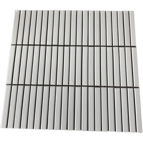 Керамическая печь, позади, маленькие длинные палочки мозаика черная, белая, синяя, зеленая, розовая ресторан простые современные плитки для ванной комнаты