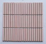 Керамическая печь, позади, маленькие длинные палочки мозаика черная, белая, синяя, зеленая, розовая ресторан простые современные плитки для ванной комнаты