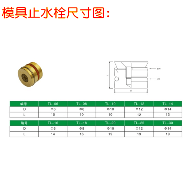 注塑模具止水栓止水塞水柱塞冷卻水銅阻流塞水柱栓耐高溫6 8 10 12 注塑模具止水栓止水塞水柱塞冷卻水銅阻流塞水柱栓耐高溫6 8 10 12