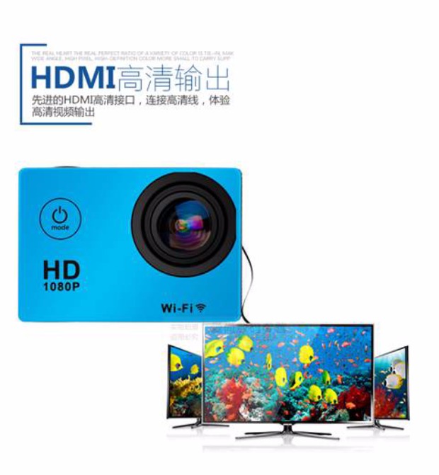 HD chống nước thể thao kỹ thuật số máy ảnh mini wifi du lịch lặn camera dưới nước video DV