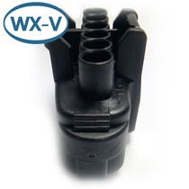 7283-1968-30 domestic 6-hole female sheath connector plug-in plastic shell plug waterproof male and female car wire shell