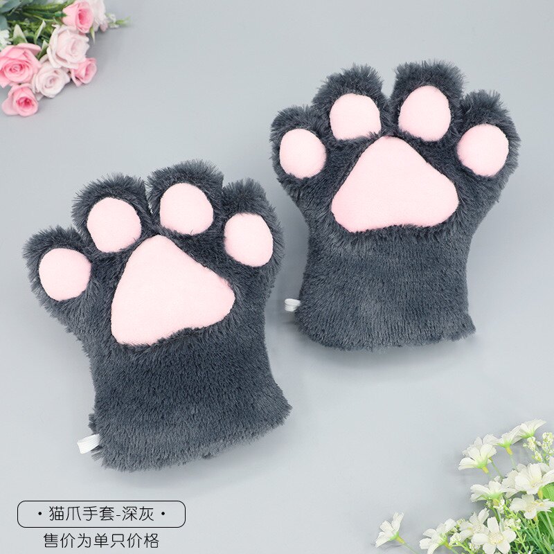 furry福瑞/兽装 二次元漫展可爱猫爪兽装手套肉垫发声cosplay兽爪成品fursuit爪子