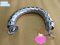 Serpentine tube decorative trace threading tube Office line slot Conference table trace tube collector line box Silver