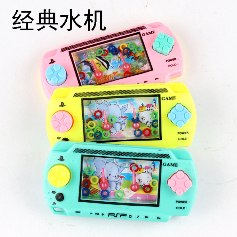 Creative Water Machine Console Collar Lap Kindergarten Ground Stall Hot Selling Children Small Toy Classic Nostalgic Toy Gift