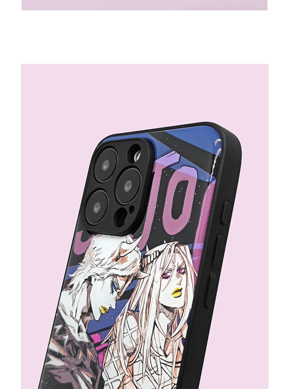 JoJo’s Bizarre Adventure Diego Funny Valentine Purple Art iPhone Case