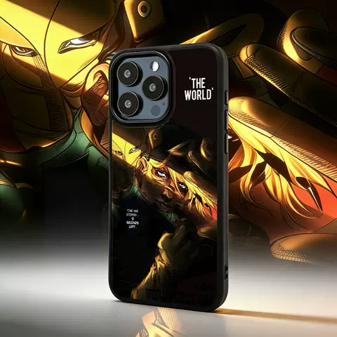 Dio Brando The World JoJo’s Bizarre Adventure Anime Phone Case iPhone iPhone Case for iPhone 17, 16, 15, 14 and 13