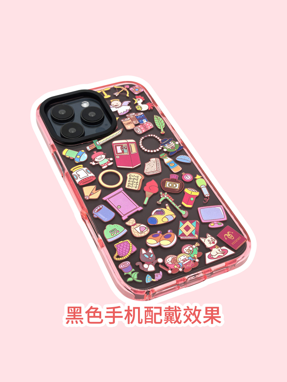 Cartoon Illustration 17/16 Pro Max For Girls iPhone Case